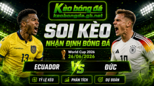 Đội hình dự kiến trước trận Ecuador và Đức