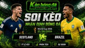 Đội hình dự kiến trước trận Scotland và Brazil