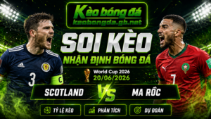 Đội hình dự kiến trước trận Scotland và Ma Rốc