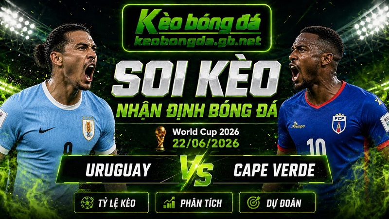 Đội hình dự kiến trước trận Uruguay và Cape Verde