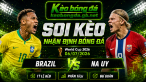 Đội hình dự kiến trước trận  Brazil và Na Uy