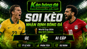Đội hình dự kiến trước trận  Úc và Ai Cập